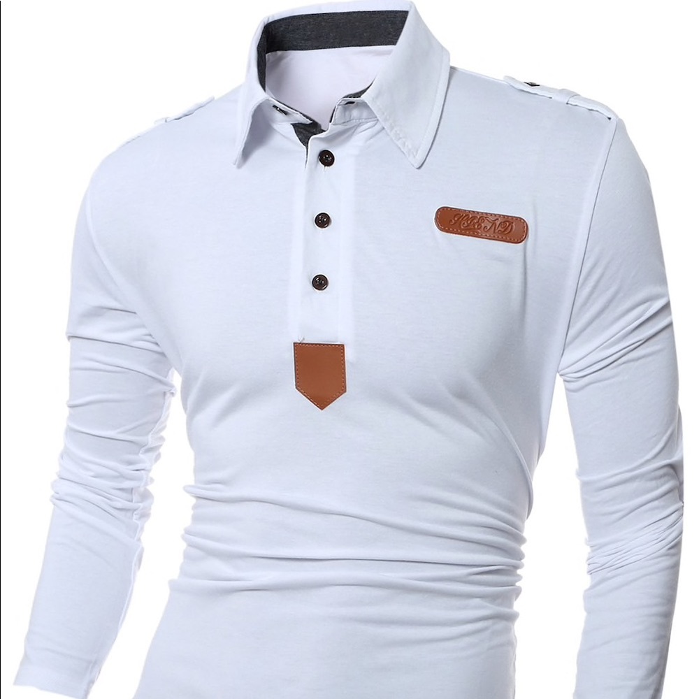 NWT Edging Design Long Sleeve Shirt